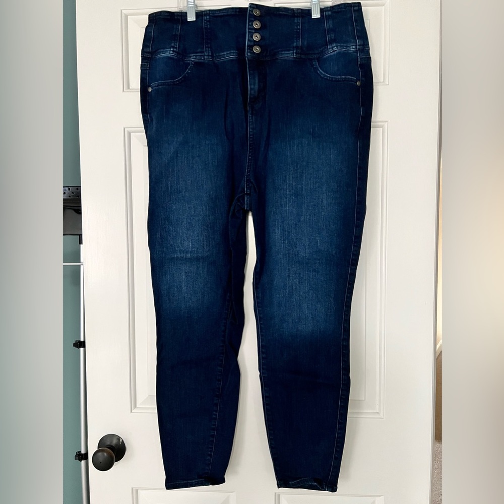 Torrid Size 18R Corset Waist Jeans